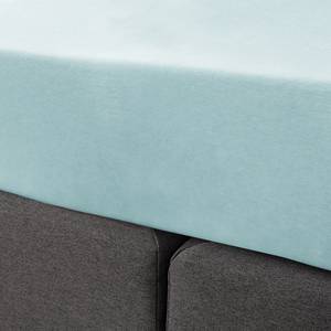 Drap-housse Smood Tissu - Bleu layette - 200 x 200 cm