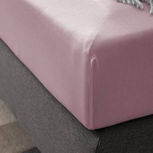 Elastan-Feinjersey-Spannbettttuch Smood Webstoff - 100x200cm - Mauve