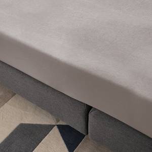 Elastan-Feinjersey-Spannbettttuch Smood Baumwollstoff / Elastan - Cubanit - 200 x 200 cm