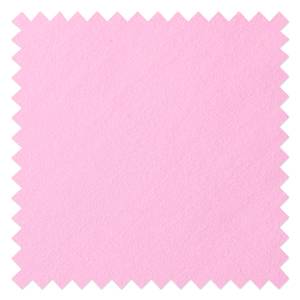 Elastan-Feinjersey-Spannbettttuch Smood Baumwollstoff / Elastan - Rosa - 200 x 200 cm