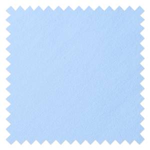 Elastan-Feinjersey-Spannbettttuch Smood Baumwollstoff / Elastan - Pastellblau - 160 x 200 cm