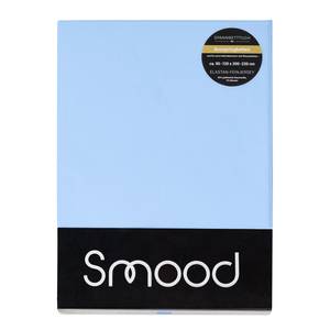 Drap-housse Smood (lot de 2) Tissu - Bleu pastel