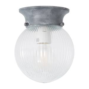 Plafondlamp Baret Glas/staal - 1 lichtbron