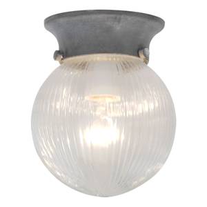 Plafondlamp Baret Glas/staal - 1 lichtbron