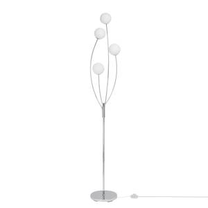 Lampadaire Mirella Verre / Acier - 4 ampoules