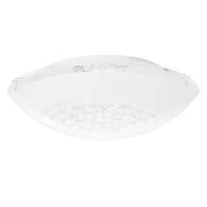 LED-plafondlamp Vera I Glas/staal - 1 lichtbron