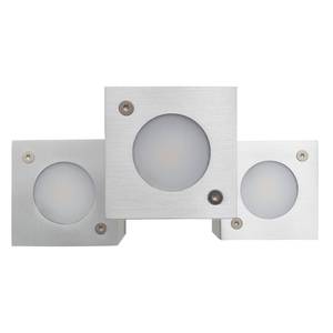 LED-Wandleuchte Cubic III Acrylglas / Aluminium - 6-flammig