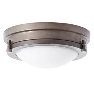 Plafondlamp Blizzard III Glas/staal - 1 lichtbron