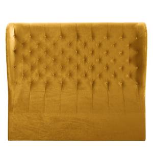 Tête de lit Monroe Tissu - Ocre - Largeur : 155 cm