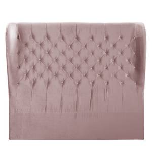 Tête de lit Monroe Tissu - Mauve - Largeur : 195 cm