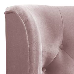 Tête de lit Monroe Tissu - Mauve - Largeur : 195 cm