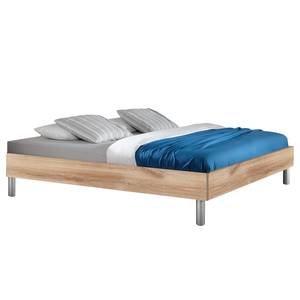 Cadre de lit Easy Beds Imitation chêne parqueté - 160 x 200cm