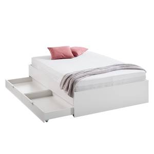 Bedframe KiYDOO Wit - Plaatmateriaal - 144 x 40 x 204 cm