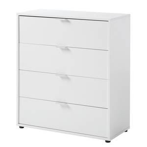 Commode KiYDOO I Blanc - Bois manufacturé - 80 x 90 x 35 cm