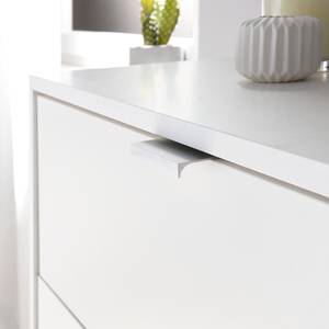 Commode KiYDOO I Blanc - Bois manufacturé - 80 x 90 x 35 cm