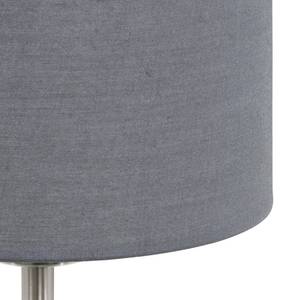 Lampe Pasteri I Tissu mélangé / Acier - 1 ampoule - Gris