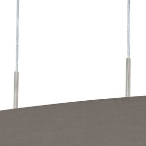 Hanglamp Pasteri IV textielmix / staal - 2 lichtbronnen - Cubanit - Breedte: 100 cm