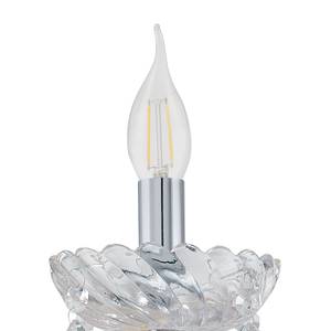 Wandlamp Basilano I glas / staal - 2 lichtbronnen