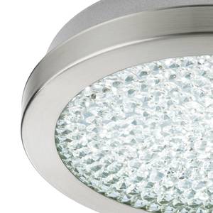 LED-Deckenleuchte Arezzo I Kristallglas / Stahl - 1-flammig
