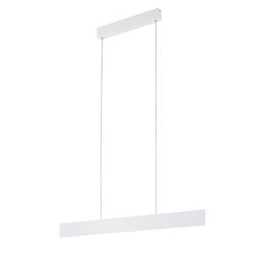 LED-hanglamp Climene I kunststof / aluminium - 2 lichtbronnen