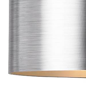 Hanglamp Saganto III kunststof / staal - 3 lichtbronnen - Zilver