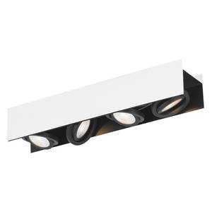 LED-plafondlamp Vidago staal / aluminium - Aantal lichtbronnen: 4