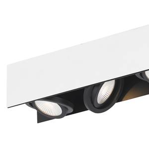 LED-plafondlamp Vidago staal / aluminium - Aantal lichtbronnen: 4