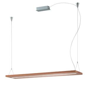 LED-hanglamp Monroy hout / staal - 1 lichtbron