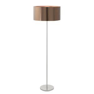 Lampadaire Saganto Matière plastique / Acier - 1 ampoule - Cuivre