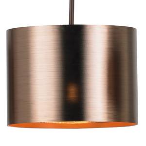 Hanglamp Saganto III kunststof / staal - 3 lichtbronnen - Koper