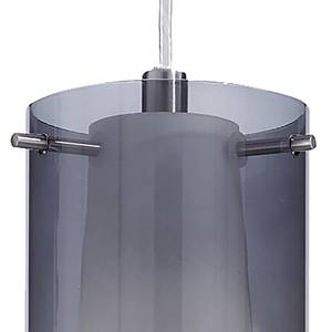 Hanglamp Pinto Nero III glas / staal - 4 lichtbronnen