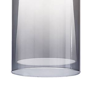 Hanglamp Pinto Nero III glas / staal - 4 lichtbronnen