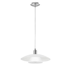 Hanglamp Brenda II glas / staal - 1 lichtbron