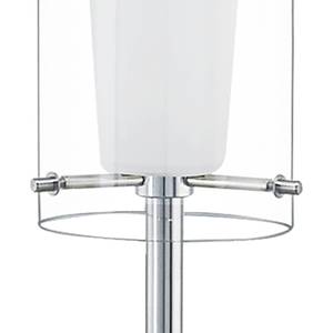 Lampe Pinto Verre / Acier - 1 ampoule