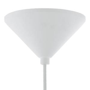 Suspension Campilo Tissu mélangé / Matière plastique - 1 ampoule - Blanc