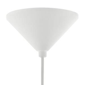 Hanglamp Campilo textielmix / kunststof - 1 lichtbron - Beige