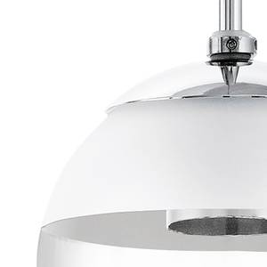 LED-hanglamp Montefio I kristalglas / staal - 1 lichtbron
