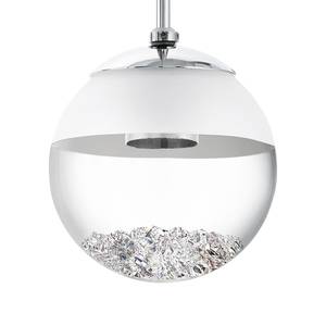 LED-Pendelleuchte Montefio I Kristallglas / Stahl - 1-flammig