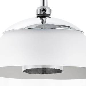 LED-Pendelleuchte Montefio II Kristallglas / Stahl - 3-flammig