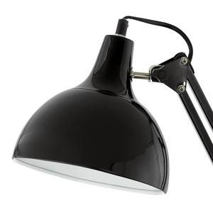 Lampe Borgillio I Acier - 1 ampoule - Noir