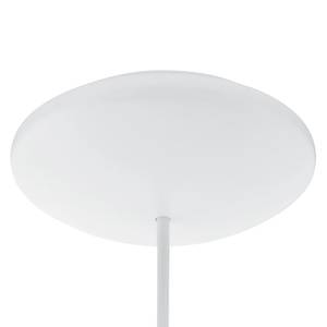 Hanglamp Mogano staal - 1 lichtbron - Wit/Koper
