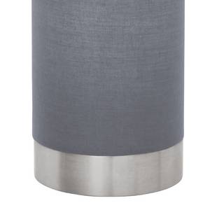 Lampe Pasteri III Tissu mélangé / Acier - 1 ampoule - Gris