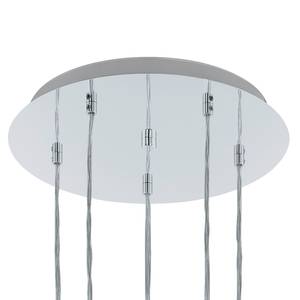 Hanglamp Bonares III kristalglas / staal - 5 lichtbronnen