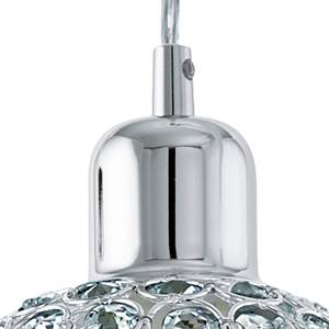 Hanglamp Bonares I kristalglas / staal - 1 lichtbron
