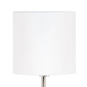 Lampadaire Pasteri I Tissu mélangé / Acier - 1 ampoule - Blanc