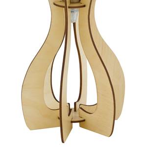 Tafellamp Cossano I kunststof - 1 lichtbron - Camelkleurig