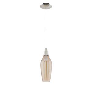 Suspension Pontevedra I Verre / Acier - 1 ampoule