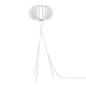 Lampadaire Stellato Verre / Bois - 1 ampoule - Blanc