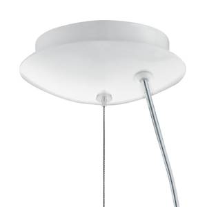 Suspension Stellato 2 Verre / Bois - 1 ampoule - Blanc - Largeur : 70 cm