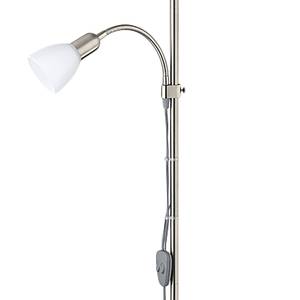 Staande lamp Conesa textielmix / staal - 2 lichtbronnen